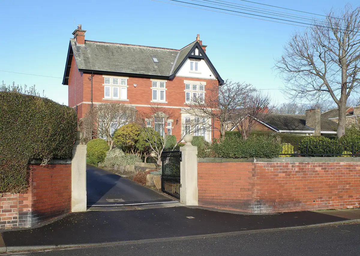 A Georgian brick terrace on St John's Square, Wakefield